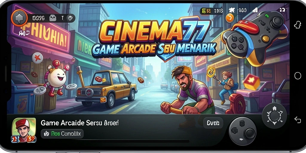 Tampilan gameplay seru dari CINEMA77 dengan berbagai tantangan menarik.