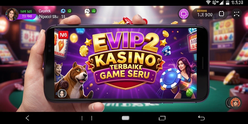 Tampilan gameplay EVIP2 yang menarik dan penuh aksi kasino.