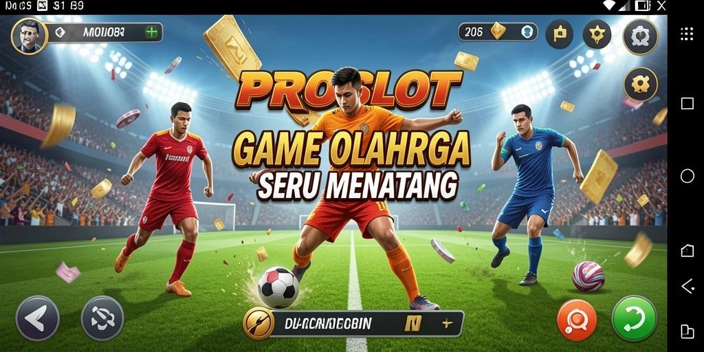 Gameplay menantang dalam PROSLOT dengan berbagai olahraga seru.