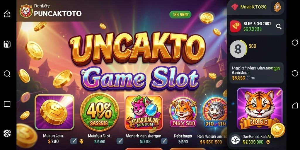 Gameplay seru PUNCAKTOTO dengan grafis yang memukau.