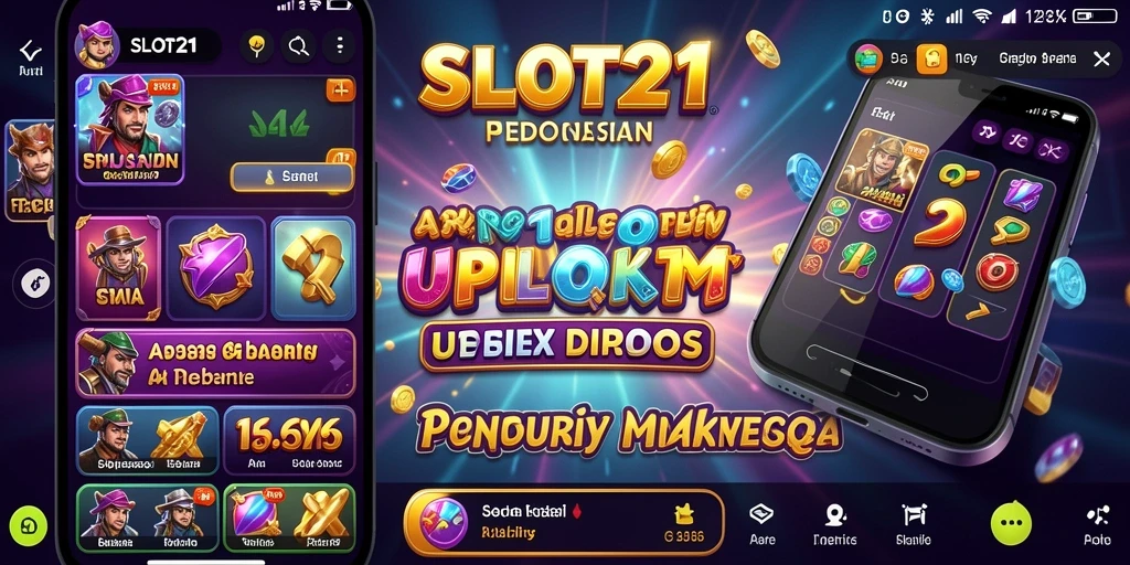 Tampilan utama SLOT21 yang menampilkan alat penggunaan Utility.