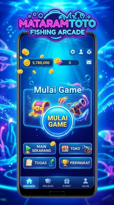 Skrin aplikasi APK terbaru di mataramtoto, versi 1.2.5.